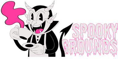 Spooky Grounds Coffee logo